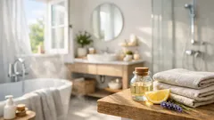 Badduft selber machen: Mit Reis und ätherischem Öl zu einem frischen Badezimmer