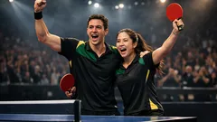 Historischer Titel in Singapur: Hugo Calderano und Bruna Takahashi senden ein Olympia-Signal